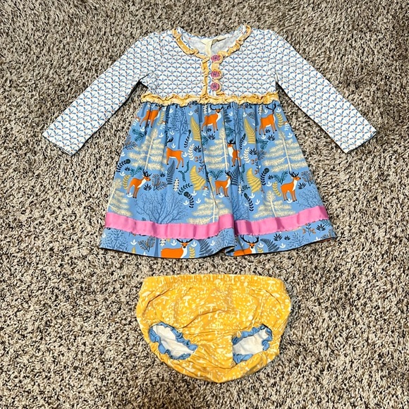 Matilda Jane “Hearth and Home Dress” size 18-24 months - Picture 1 of 7